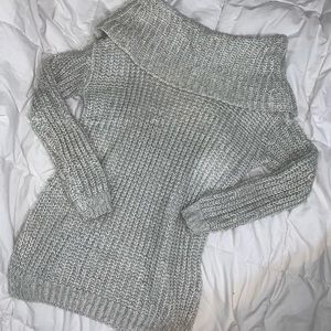 Off the shoulder sweater